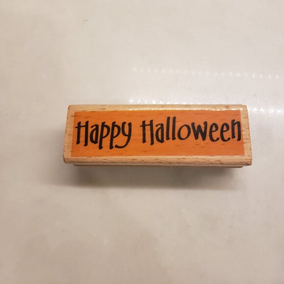 3 October Rubber Stamps: Halloween and Thanksgiving - Picture 1 of 10